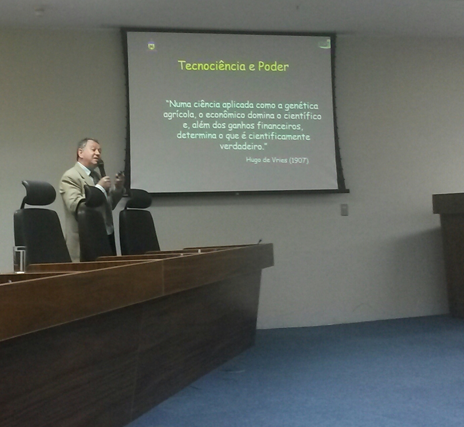 "Predomina na CTNBio uma posição favorável aos transgênicos", Prof. Rubens Nodari